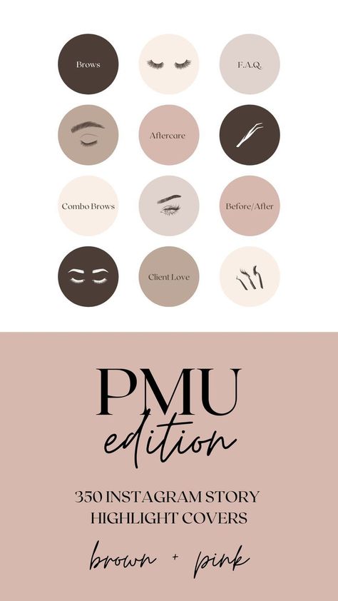 PMU Instagram Highlight, Instagram Highlight Esthetician Ig Highlight Covers, Lash Extensions Instagram Highlight, Highlight Lashes Instagram, Highlight Covers Instagram Eyelashes, Lash Instagram Highlight Cover, Brow Highlight Cover Instagram, Lash Story Highlights, Client Selfie Highlight Icon, Permanent Make Up Studio Ideas