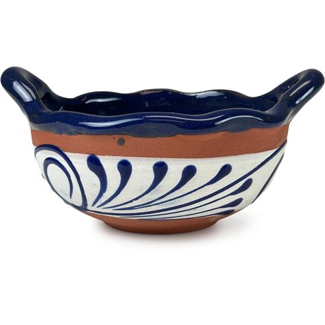 PRICES MAY VARY. Authentic Artistry: Each bowl is meticulously handcrafted by skilled Mexican artisans, showcasing vibrant hand-painted designs that capture the essence of Mexican cultural heritage. Perfect for Homes and Mexican Restaurants. Versatile Use: Perfectly sized for serving salsas, these bowls can also be used for holding keychains, limes, cilantro, onions, or any other accompaniments, adding both functionality and style to your dining experience. Durable Clay Construction: Made from h Mexican Style Pottery, Salsa Bowls Pottery, Salsa And Chip Bowl Pottery, Mexican Pottery Bowl, Oaxaca Bowl, Ceramic Bowls Spanish, Spanish Pottery, Salsa Bowls, Mexican Salsa