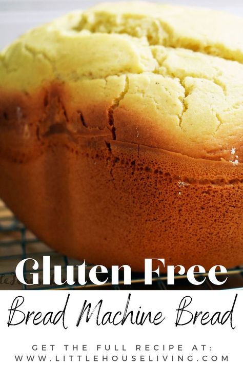 Babycakes Recipes, Gluten Free Bread Maker, Bread Machine Rolls, Gluten Free Sandwich, Bread Machine Bread, Gluten Bread, Gluten Free Bread Machine, Easy Bread Machine Recipes, Dairy Free Bread