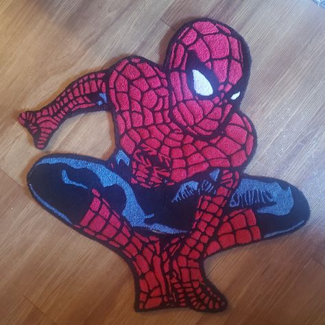 Classic Spiderman rug Spiderman Merch, Classic Spiderman, Future Accessories, Spiderman Rug, Vintage Spiderman, Spiderman Stuff, Spiderman Web, Fashion Template, Spiderman Theme