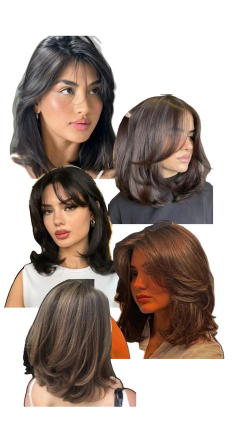 90s Hair Short Shoulder Length, Bouncy Shoulder Length Hair, Shoulder Length Blowout, Edgy Shoulder Length Hair, 90s Bob Haircut Shoulder Length, 90s Mid Length Hair, 90's Haircut, 90s Long Bob, 90s Shoulder Length Hair