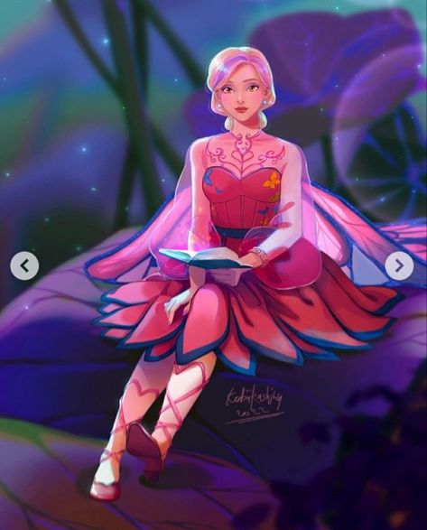 Barbie Mariposa Fanart, Barbie Fanart, Barbie Fairy, Barbie Drawing, Barbie Cartoon, Fairy Friends, Butterfly Fairy, Barbie Princess, Barbie Movies