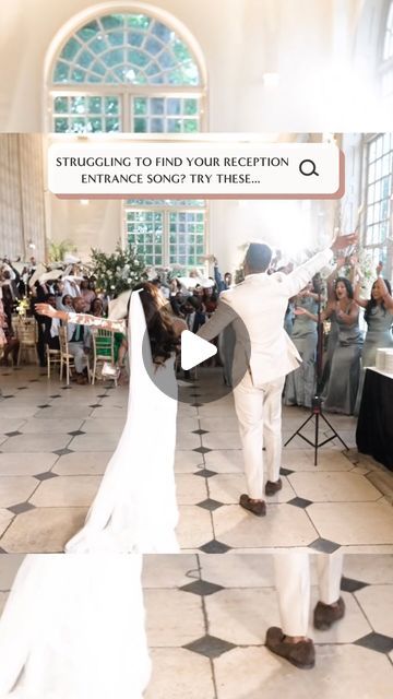 PRISTINE EVENTS || Wedding & Events Planner on Instagram: "**RECEPTION ENTRANCE SONG IDEAS**🎶💃🏼🕺SAVE FOR FUTURE WEDDING PLANNING! Let me know what song you would pick for your reception entrance?! Comment below! ⬇️ This is another song that I spent WEEKS deciding! It’s so hard trying to find something vibey and upbeat but still relevant to you both and your wedding! I’ve listed some of the ones I shortlisted when planning my own wedding in the hope it can help provide a starting point for you guys! Further detailed planning and coordination information is on my website, click the link in my bio! ⤴️ ____________________________________________________________________________________________________________________________________________________________________ #weddingtips #weddingpl Reception Entrance Songs, Wedding Songs Reception, Entrance Songs, Reception Entrance, Song Ideas, Events Planner, Wedding Songs, The Hope, Wedding Tips