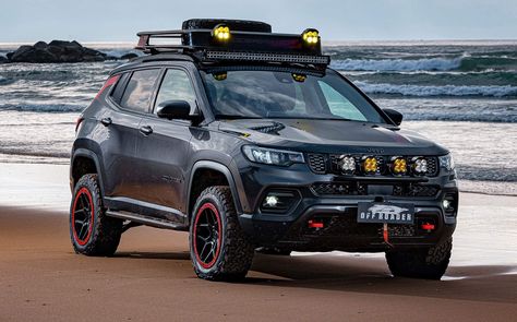 Jeep Compass Modified, Jeep Compass Trailhawk, Camping Jeep, Jeep Trailhawk, Jeep Garage, Jeep Cherokee Trailhawk, Jeep Mods, Jeep Ideas, Offroad Jeep