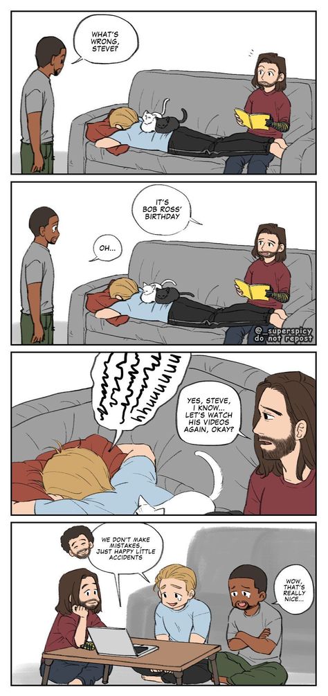 Spicy Marvel Fanart, Superfamily Avengers Comics, Marvel Fan Art Comics, Avengers Funny Fanart, Bucky Barnes Fanart Cute, Marvel Ships Fanart, Superfamily Avengers Fanart, Avengers Superfamily, Marvel Superfamily