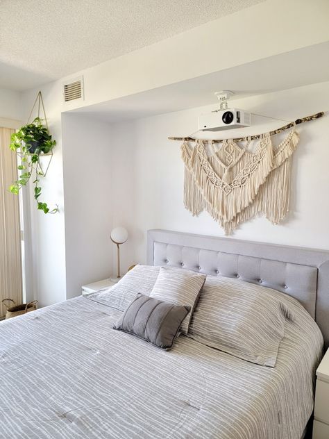 Macrame Behind Bed, Macrame Over Bed Headboards, Macrame Bed Headboard, Macrame Over Bed, Macrame Bed, Macrame Headboard, Large Macrame, Above Bed, Bohemian Bedroom