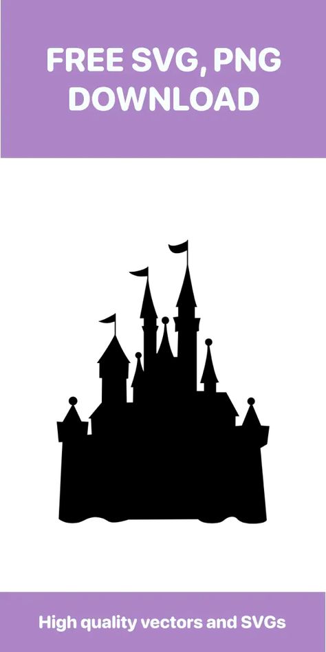 Disney castle drawing