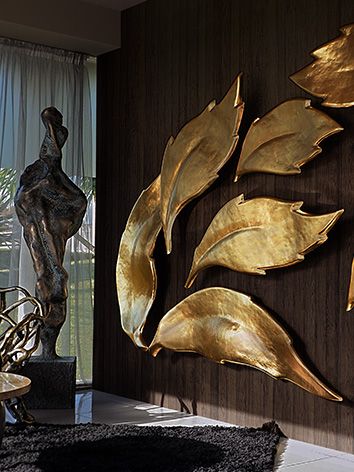 Luxury Wall Art, Wall Decoration Ideas, Plaster Wall Art, Unique Interior Design, Never The Same, Metal Wall Sculpture, Wall Decor Ideas, Exclusive Furniture, Wall Decor Design