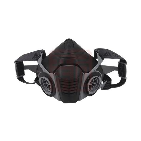 Sci Fi Gas Mask Concept Art, Bottom Half Mask, Half Gas Mask, Half Mask Design, Apocalypse Kit, Techwear Accessories, Urban Techwear, Futuristic Streetwear, Techwear Jacket