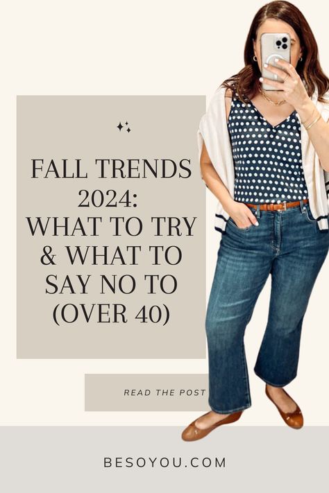 See 16 top fall trends and get my honest take on whether they’re worth trying or best left on the rack. Womens Clothing Trends 2024, Necklaces For Crew Neckline, Fashion For Your 30s, V Neck Outfits For Women, Loft Outfits 2024, Fashion Fall Trends 2024, Fall 2024 Trends Fashion, Fashion Trends Fall 2024, Fall Outfits 2024 Trends