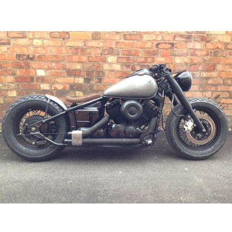 V Star 650 Bobber, V Star Bobber, Badass Motorcycle, Honda Shadow Bobber, Honda Steed, Yamaha Bobber, Yamaha 650, Shadow Bobber, Motorcycle Ideas