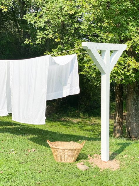 Diy Clothes Line Outside, Clothesline Ideas Outdoor, Clothes Lines Ideas Outdoor, Diy Clothesline Outdoor, Diy Clothesline, Clothesline Outdoor, Clothesline Diy, Scituate Ma, White Exterior Paint