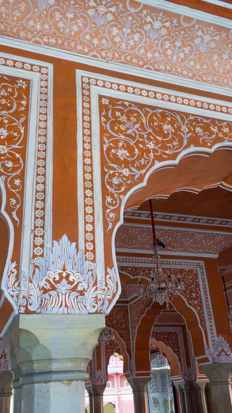 City Palace | Jaipur - India Jaipur Wall Art, Jaipur Textiles, Arch Artwork, Jaipur Palace, Indian Embassy, Udaipur Palace, Jaipur Rug, City Palace Jaipur, Jaipur Wedding