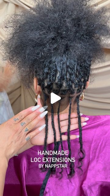 Annette Roche on Instagram: "Let’s get into how I seamlessly blending these handmade loc Extensions ✨🙌🏽 Book Appointment now www.NappStar.com #locs #locextensions" Lisa Bonet Locs, Loc Extensions Permanent, Book Appointment Now, Loc Extensions, Lisa Bonet, Book Appointment, Locs, Blending, Let It Be