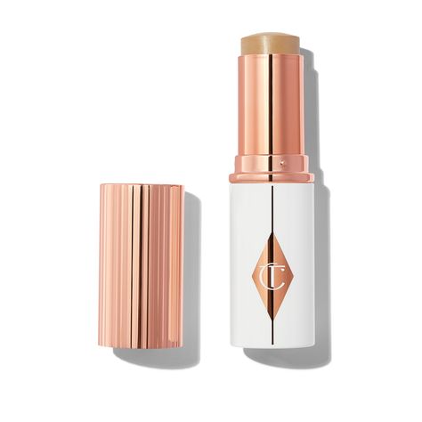 Charlotte Tilbury Unreal Skin Sheer Glow Tint | Space NK Charlotte Tilbury Glow, Feathery Brows, Hydrating Foundation, Exfoliating Body Wash, Dry Skin Care Routine, Aromatherapy Associates, Foundation Stick, Best Lip Balm, Glossy Makeup