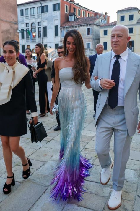 Amal Clooney steals the show at Venice Film Festival in back-to-back glamorous gowns Classy Red Carpet Dresses, Amal Clooney Aesthetic, Amal Clooney Wedding Dress, Amal Clooney Twins, Amal Clooney Wedding, Amal Alamuddin Style, George Clooney Amal Alamuddin, Amal Clooney Style, Amal Alamuddin