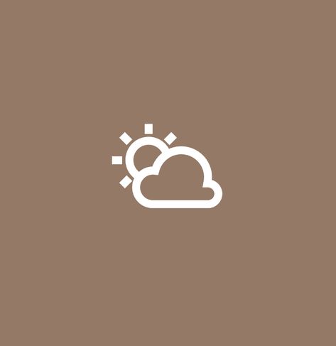 Apps Asthetics Brown, Brown App Store Icon, Brown Weather App Icon, Aesthetic App Icons Brown Tiktok, Brown App Icons Calendar, Aesthetic Logos For Apps Brown, Brown Weather Icon, Snapchat Logo, Iphone Wallpaper Winter