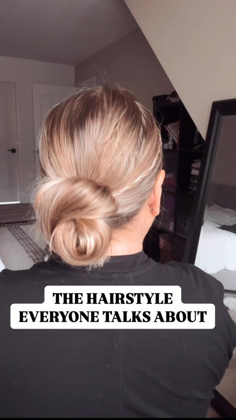 Braids on the side messy bun hairstyle tutorial Hairstyle Ideas, Elastic, Hair Styles