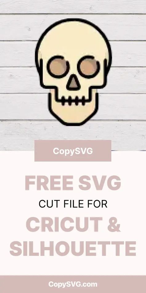 Skull Svg Free Cut File For Cricut Skull Svg Free, Skull Svg, Bold Statements, Gothic Design, Free Cut Files, Cricut Craft, Free Svg Cut Files, Halloween Projects, The Skull