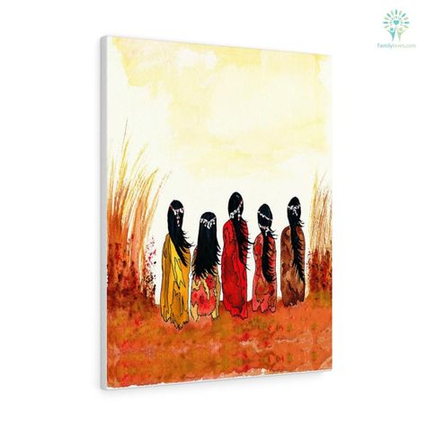 Copy of Copy of Copy of Native American Indian On Horse Hedress Tribal Canvas Indian On Horse, American Indian Girl, Popular Artwork, Native American Paintings, Popular Paintings, Native American Patterns, Southwestern Decor, Fall Orange, Native American Artwork