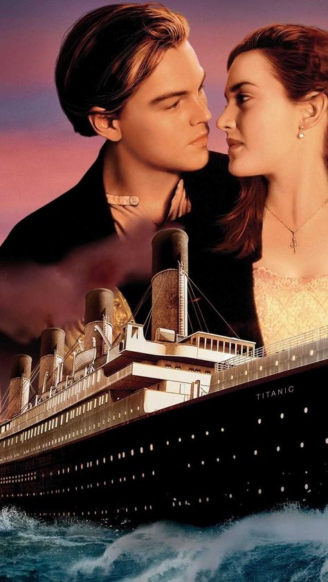 Titanic Movie Poster, Titanic Poster, Titanic Leonardo Dicaprio, Leo And Kate, Jack Rose, الفن الرقمي, Romantic Couple Poses, Titanic Movie, Leo Dicaprio