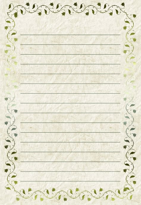 How about a template like this without the lines perhaps? Letter Template Aesthetic, Printable Lined Paper, Writing Paper Printable Stationery, Buku Harry Potter, Writing Paper Printable, Stationary Paper, Floral Stationery, Paper Journal, Art Journal Therapy