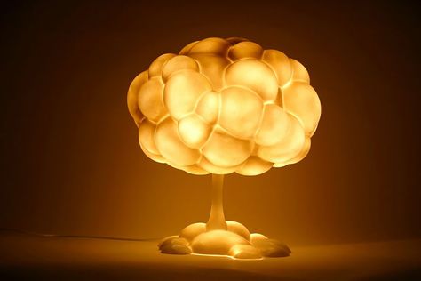 Unusual Lamps, Cloud Lamp, Creative Lamps, Top Furniture, Lighting Concepts, Lighting Design Interior, Lampe Design, Mushroom Lamp, Chandelier Design