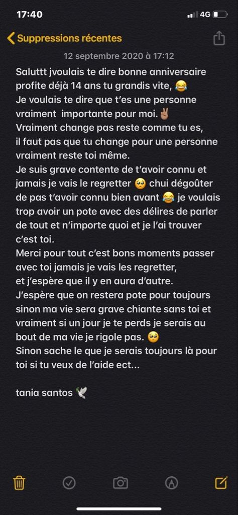 20 textes d'anniversaire touchants pour sa meilleure amie 7 Best Friend Texts, Snapchat Questions, Bff Gifts Diy, Happy Birthday Text, Birthday Text, Cute Images For Dp, Birthday Captions, Perfect Word, Text Quotes