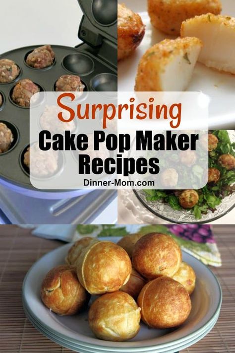 Cake Pop Maker Recipes, Recipes For Scallops, Baby Cakes Maker, Babycakes Recipes, Babycakes Cake Pop Maker, Donut Hole Recipe, Cake Ball Recipes, Cake Pop Maker, Cupcake Maker