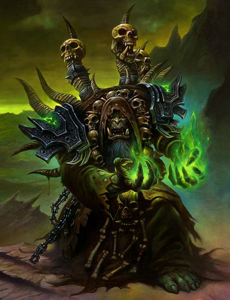 Warcraft Orc, Illidan Stormrage, Warlords Of Draenor, World Of Warcraft Art, World Of Warcraft Characters, Warcraft Characters, Warcraft Iii, Lich King, For The Horde