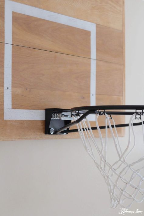 Inside Basketball Hoop, Wood Basketball Backboard, Basketball Goal In Bedroom, Diy Wall Basketball Hoop, Wooden Basketball Backboard, Wooden Basketball Hoop, Diy Mini Basketball Hoop, Basketball Hoop In Bedroom, Diy Basketball Hoop