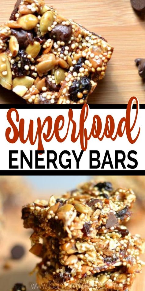 Bars Recipes Healthy, Health Bars, Food Energy, Chocolate Apple, Weight Watcher Desserts, Energy Bars Recipe, Healthy Snack Bars, Healthy Bars, Protein Bar Recipes