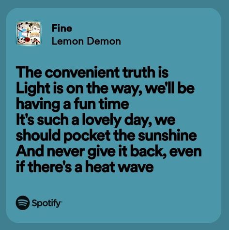 Fine Lemon Demon Song, Lemon Demon Widgets, Fine By Lemon Demon, Lemon Demon Poster, Lemon Demon Wallpaper, Demon Lyrics, Neil Cicierega, News Microphone, Guitar Boy