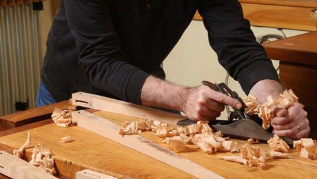 Tom McLaughlin’s tapering jig makes quick work of any taper, but some work with a handplane makes it sing Fine Woodworking Project, Part Of Your World, Contemporary Sideboard, Emily Henry, Wood Gate, Fine Woodworking, Furniture Maker, Woodworking Tips, Book Aesthetic