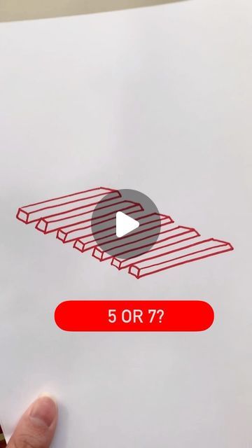 Valentina Balance on Instagram: "How to draw the 5 vs 7 optical illusion #howtodraw" Optical Illusions Drawings, Optical Illusion Art, Optical Illusion Drawing, Illusion Drawings, Visual Illusion, Optical Illusion, Optical Illusions, To Draw, Drawings