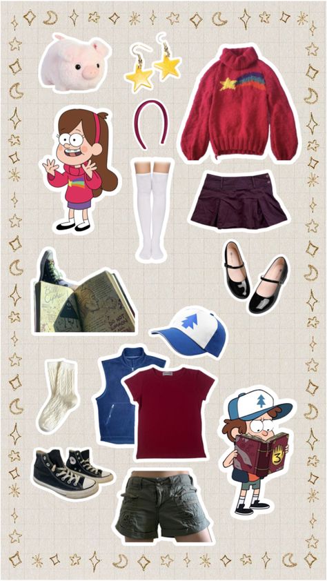 Mabel Costume, Comic Christmas, Dipper Y Mabel, Punny Halloween Costumes, Classy Halloween Costumes, Hot Halloween Outfits, Halloween Coustumes, Dipper And Mabel, Pretty Halloween Costumes