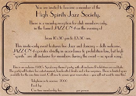 Speakeasy Invite Speakeasy Invitation Ideas, Speakeasy Invitation, Speakeasy Invitations, 1920s Party Invitations, 1920s Speakeasy, Speakeasy Party, Speak Easy, 20s Party, 1920s Party