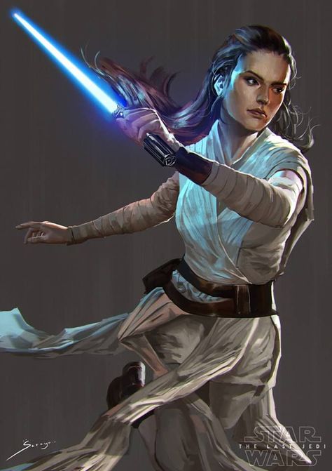 rey,last jedi art | Best 25  Star wars fan art ideas on Pinterest Anakin Lightsaber, Ray Star Wars, Miss Hulk, Rey Skywalker, Star Wars Meme, Secret Party, Best Films, Cardio Abs, Galaxy Hair