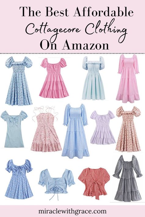 Summer Outfits Cottagecore, Cute Cottagecore Outfits, Cottagecore Summer Outfits, Cottagecore Tops, Cottagecore Outfit Ideas, Ingenue Essence, Princesscore Aesthetic, Kawaii Cottagecore, Cottage Core Dresses