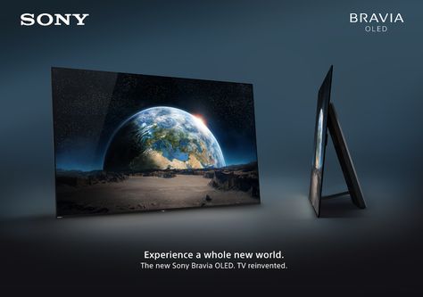 SONY BRAVIA OLED - EARTH RISING on Behance Home Layout Design, Sony Design, Computer Wallpaper Hd, Sony Bravia, Lg Tvs, Oled Tv, Tv Ads, Film Producer, Gadget Gifts