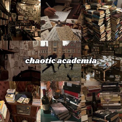 Chaotic, chaotic aesthetic, chaotic academia, chaotic academia aesthetic, chaotic academia Inspo, chaotic academia collage, books, books aesthetic, Book collection, messy, messy aesthetic, Academia aesthetic, Academia Inspo, TikTok, uni, university, student aesthetic, student Inspo, Inspo Chaotic Study Aesthetic, Chaotic Academia Room, Chaos Academia Aesthetic, Messy Academia, Chaos Academia, University Student Aesthetic, Chaotic Academia Aesthetic Outfit, Academia Room Aesthetic, Chaotic Academia Outfits