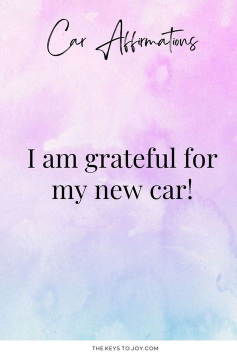 Rev up your manifestation journey with these dynamic new car affirmations. Hit the accelerator towards your dream car, nurture a growth mindset, and magnetize abundance into your life. Stay driven towards your goals and manifest the car of your dreams with these impactful daily affirmations. Find out more on our website: https://thekeystojoy.com Dream Car Manifestation, Manifest New Car, Driving Test Affirmations, Car Manifestation Affirmations, New Car Affirmations, Manifesting Car, Car Affirmations, Home Affirmations, Car Manifestation