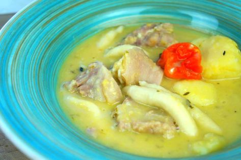 Pigtail Soup, Caribbean Kitchen, Guyanese Food, Trinidad Food, Trinidadian Recipes, Trinidad Recipes, Split Pea Soup Recipe, Trini Food, Split Peas