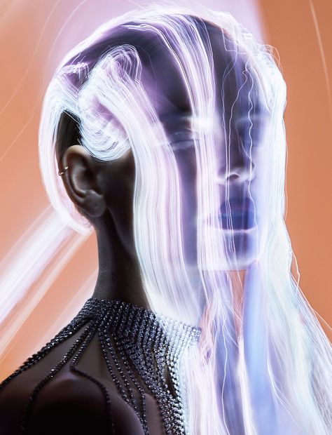 Smile: Numero Solve Sundsbo, Light Painting Photography, Hood By Air, Beauty Shots, Glitch Art, Creative Portraits, Long Exposure, Human Emotions, Fashion Consultant