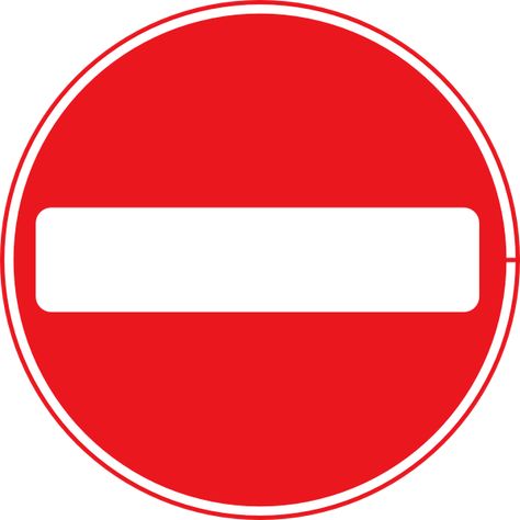 Regulatory Signs, Do Not Enter Sign, Driving In Italy, Construction Signs, Entry Signs, Safety Posters, Download Sign, Desain Editorial, Traffic Signs