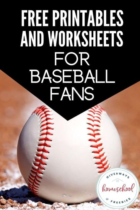 Baseball Printables, Baseball Activities, Plot Graph, Addition Word Problems, Hollywood Party Theme, Math 5, Homeschool Freebies, We Are Teachers, Baseball Theme