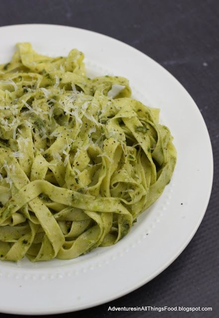 Adventures in all things food: Easy Pesto & Fettuccini - August Secret… Fettuccini Recipes, Pesto Ideas, Malibu Chicken, Welcome To August, Make Your Own Pasta, Pasta Roller, Wild Rice Soup, Food Easy, Food Club