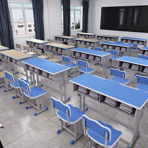 elementary school stem classroom student desk double seat desk and school class chair chair to study school desk wood https://m.alibaba.com/product/1600805700293/elementary-school-stem-classroom-student-desk.html?__sceneInfo={"cacheTime":"1800000","type":"appDetailShare"} Seat Desk, School Furniture Design, College Furniture, School Table, Study Table And Chair, Cash Counter, Student Chair, Classroom Desk, School Tables