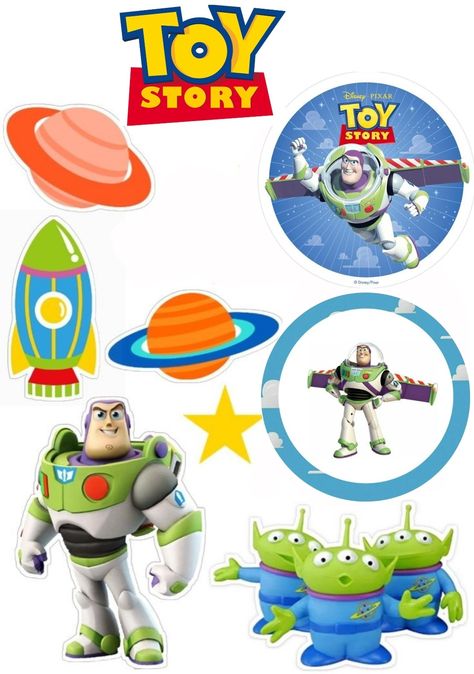 Buzz ligtyear Toy Story Movie, Toy Story Theme, Cupcake Toppers Printable, Birthday Party Invitation Templates, Buzz Lightyear, Toy Store, Toy Story, Birthday Party Invitations, Cupcake Toppers