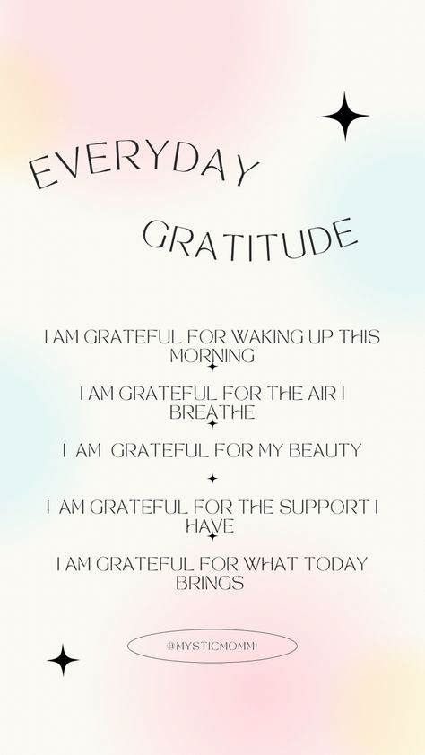 June Positive Affirmations, Gratitude Morning, Affirmation Morning Daily, Gratitude Journal Affirmations, I Am Greatful Quotes Gratitude, Everyday Gratitude, Thank You Affirmations, Daily Affirmations For Grounding, Positive Success Affirmations